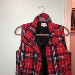 Flannel vest